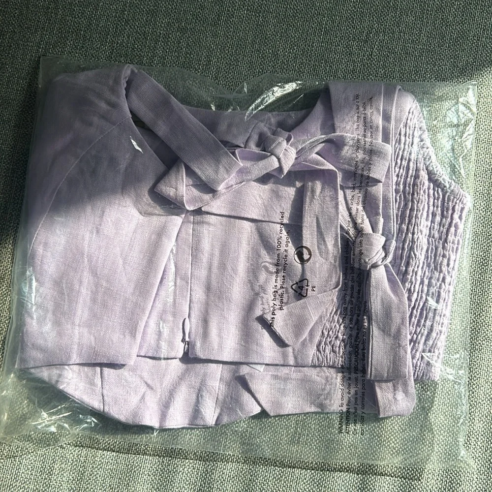 FARM Rio Lilac Corset Top Lilac Size L - Picture 8 of 11